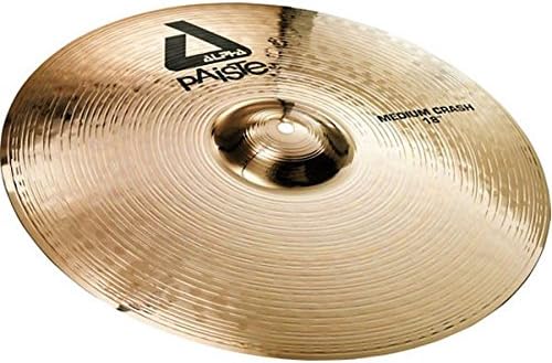 paiste alpha brilliant 镲片中号碰撞 16 英寸(约 40.6 厘米)